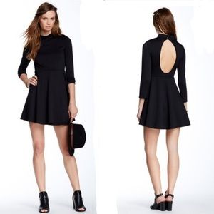 DISCONTINUED Free People Black Open Back Dress